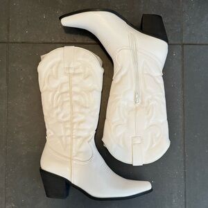 White Cowgirl boots